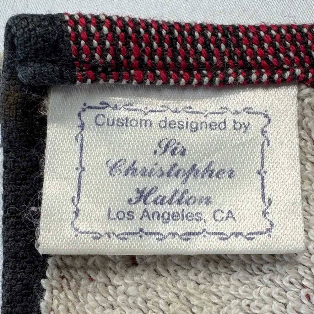 Vintage 1990 US Open Championship Medinah Country Club Golf Towel Red Cotton